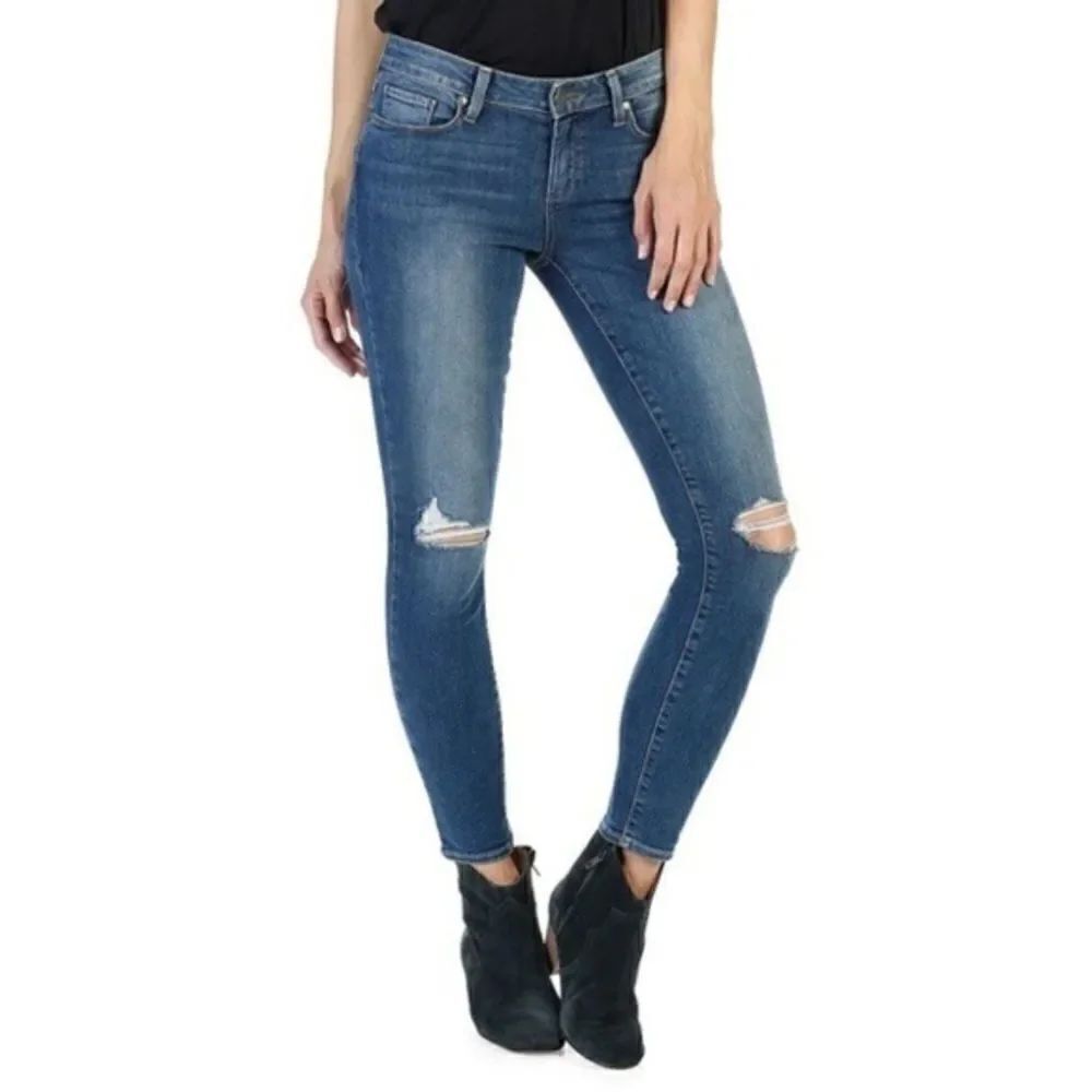 Paige Verdugo Ankle Distressed Jeans